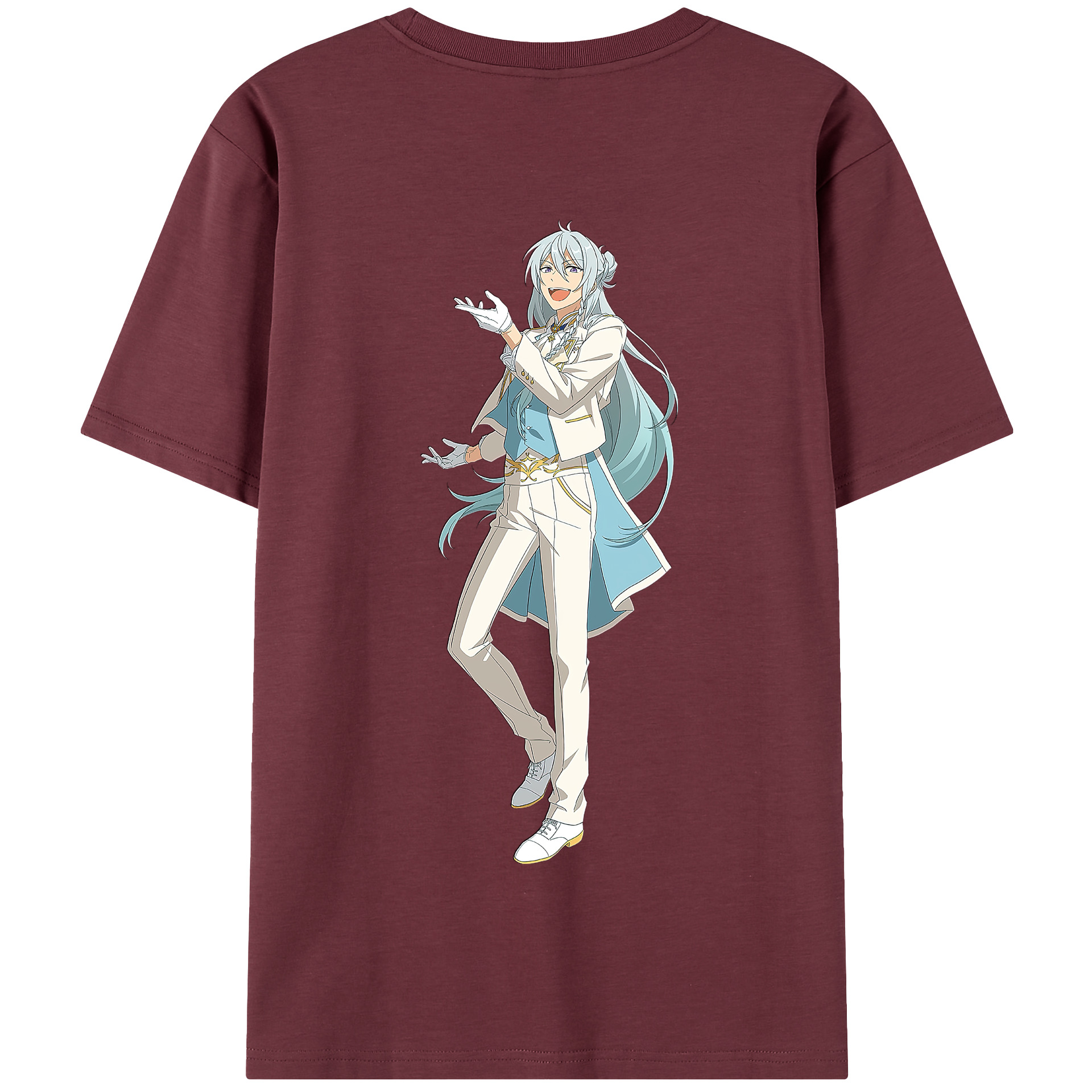 （画像用） あんさんぶるスターズ! Ensemble Stars 綿100％半袖Tシャツ（背面プリント）